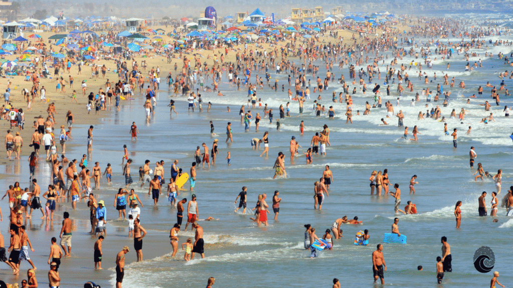 Praia Cheia Dificulta Para Iniciantes